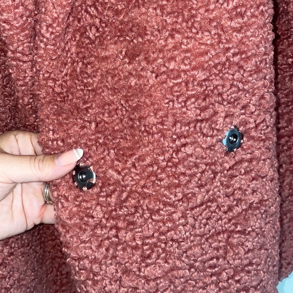 LC by Lauren Conrad Faux Fur Pink Jacket - Picture 4 of 7